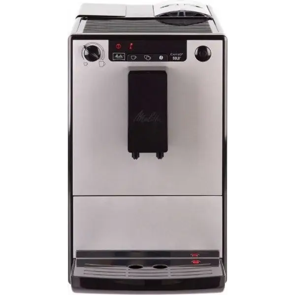 Melitta Solo Pure E950-666 Black and silver espresso machine - Coffee machinesAGD-EXP<<<Home Appliance