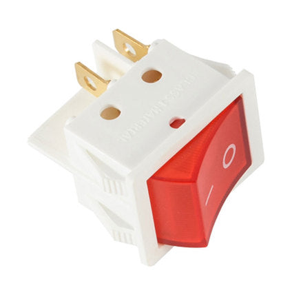 SWITCH SWITCH 16A WHITE ILLUMINATED MELOPLAM WHITE