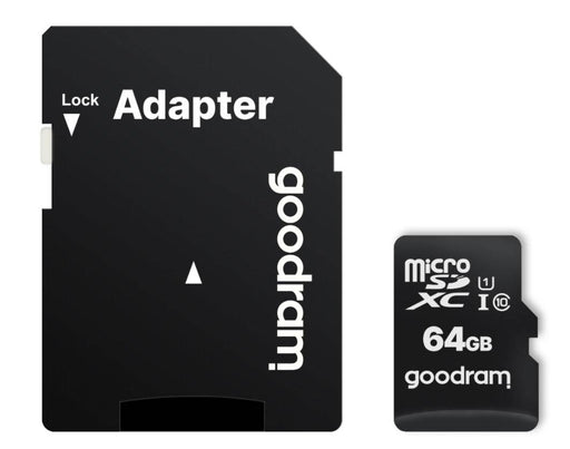 Memory card Goodram microSD 64GB (M1AA-0640R12) - Memory cards<<<Photo