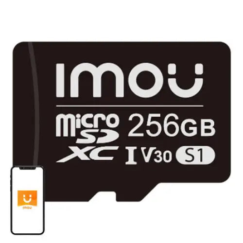 Memory card IMOU 256GB microSD (UHS-I SDHC 10/U3/V30 95/38) - Memory cards<<<GSM