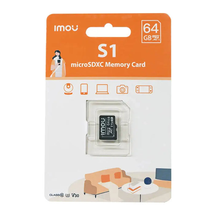 Memory card Imou microSD (UHS-I SDXC 10/U3/V30 95/38) - Memory cards<<<GSM Accessories<<<InnproXML