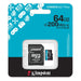 Memory card Kingston Canvas Go! Plus Gen4 microSDXC 64GB - Памети SD<<<Памети<<<Компоненти<<<ALSO&&&Карти памет<<<Фото
