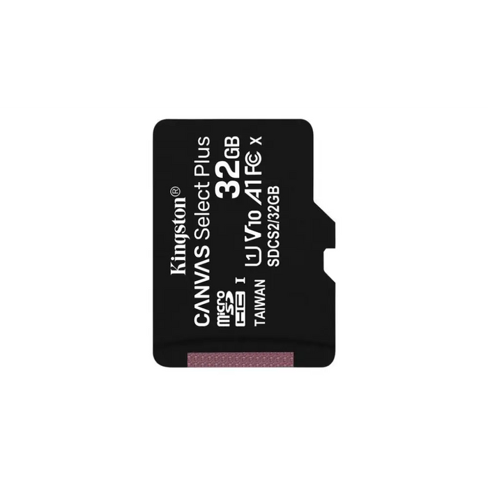 Memory card Kingston Canvas Select Plus 32GB microSDHC Class 10 UHS-I Bulk - Карти памет<<<Фото и видео