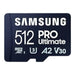 Memory card Samsung microSDXC PRO Ultimate 200 MB/s UHS-I/U3 (MB-MY512SB/WW) - Memory cards<<<GSM