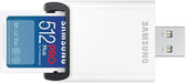 Memory card Samsung PRO Plus SD Card 512GB USB Reader White - Карти памет<<<Фото и видео аксесоари<<<ValiAPI&&&Micro SD