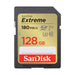 Memory card SANDISK EXTREME SDXC 128 GB 180/90 MB/s UHS-I U3 (SDSDXVA-128G-GNCIN) - Memory cards<<<GSM