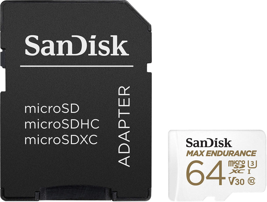 Memory card SANDISK MAX Endurance SDXC UHS-I U3 64GB - Карти памет<<<Фото и видео аксесоари<<<ValiAPI&&&SecureDigital
