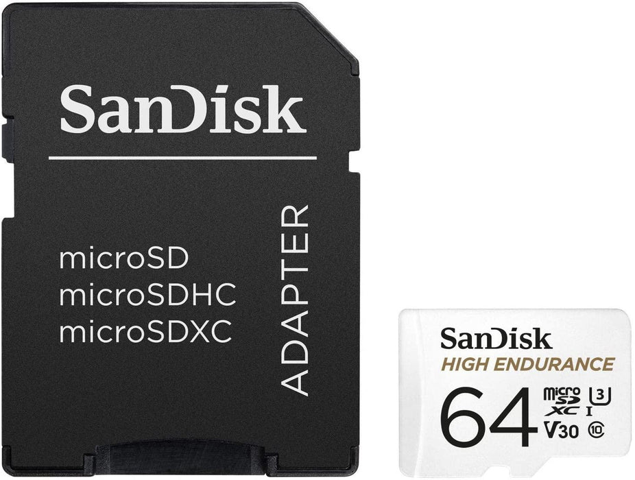 Memory card SANDISK micro SDXC UHS-I U3 SD Adapter 64GB - Карти памет<<<Фото и видео