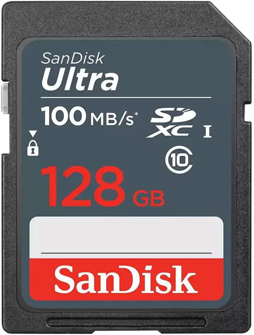 Memory card SANDISK Ultra SDXC 128GB Class 10 UHS-I 100 Mb/s - Карти памет<<<Фото и видео