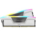 Memory Corsair Vengeance White RGB 32GB(2x16GB) DDR5 5200MHz CMH32GX5M2B5200C40W - Памети за настолни