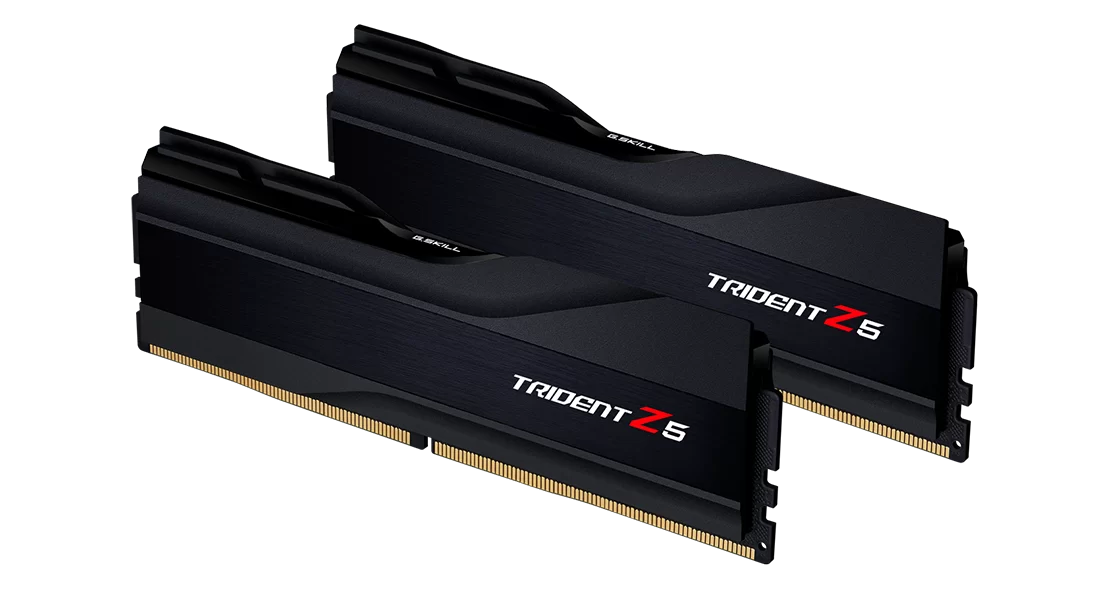 Memory G.SKILL Trident Z5 Black 64GB(2x32GB) DDR5 6000MHz F5-6000J3040G32GX2-TZ5K - Памети<<<Компютърни