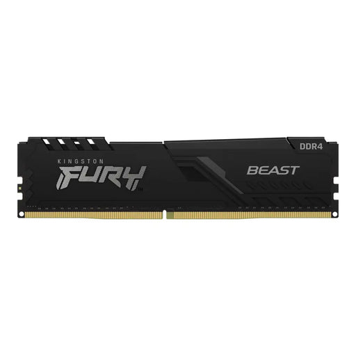 Memory Kingston FURY Beast Black 16GB(2x8GB) DDR4 3600MHz KF436C17BBK2/16 - Памети за настолни
