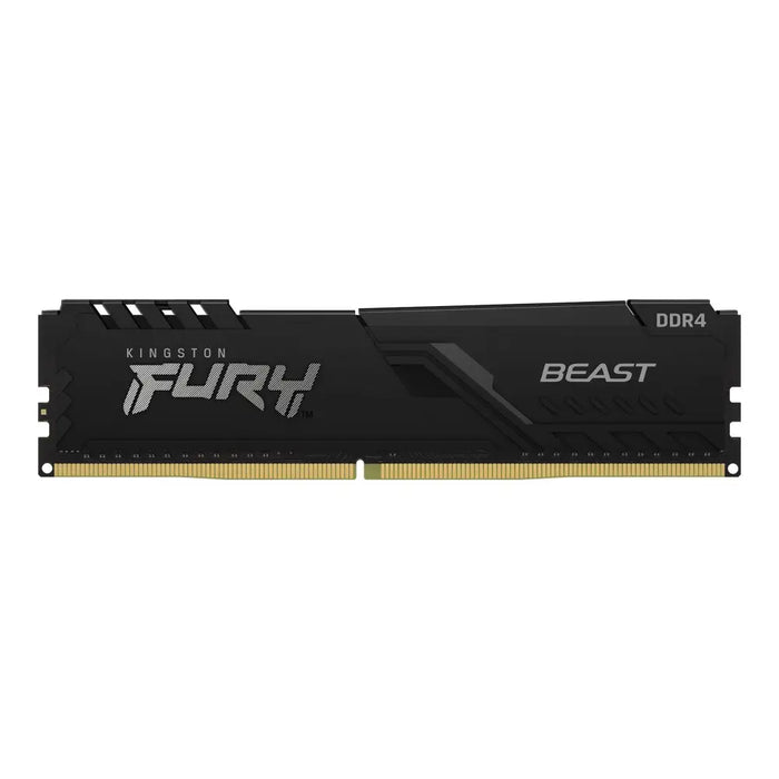 Memory Kingston FURY Beast Black 16GB(2x8GB) DDR4 3600MHz KF436C17BBK2/16 - Памети за настолни