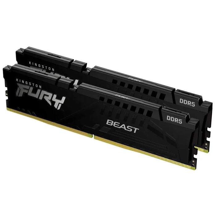 Memory Kingston FURY Beast Black 32GB(2x16GB) DDR5 5600MHz - Памети за настолни