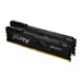 Memory Kingston FURY Beast Black 64GB(2x32GB) DDR4 3200MHz KF432C16BBK2/64 - Памети за настолни