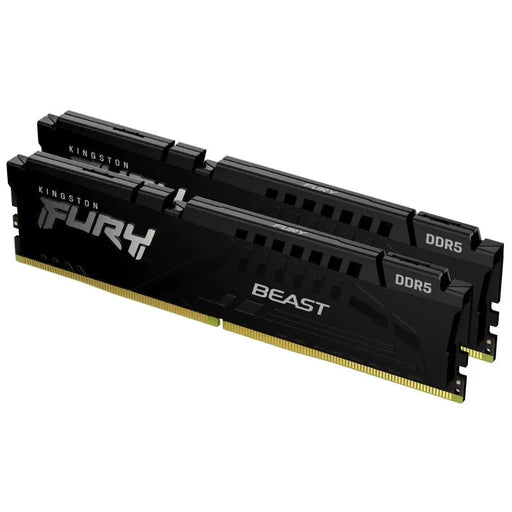 Memory Kingston FURY Beast Black 64GB(2x32GB) DDR5 5200MHz KF552C40BBK2-64 - Гейминг памети и флаш памети<<<Гейминг