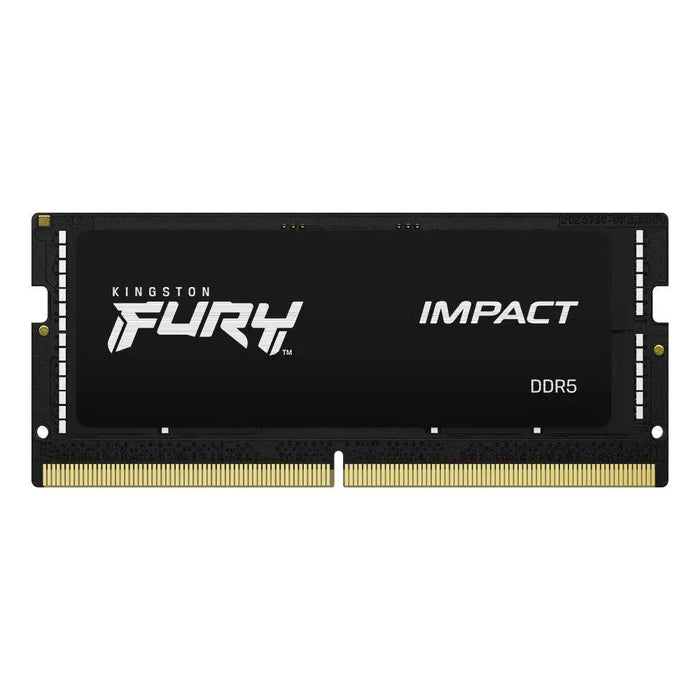 Memory Kingston FURY IMPACT 32GB SODIMM DDR5 PC4-38400 4800MHz CL40 KF548S38IB-32 - Памети за мобилни