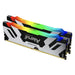Memory Kingston Fury Renegade Silver RGB 32GB(2x16GB) DDR5 6400MHz KF564C32RSK2-32 - Памети за
