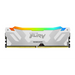 Memory Kingston Fury Renegade White RGB 32GB(2x16GB) DDR5 7200MHz CL38 - Памети за настолни