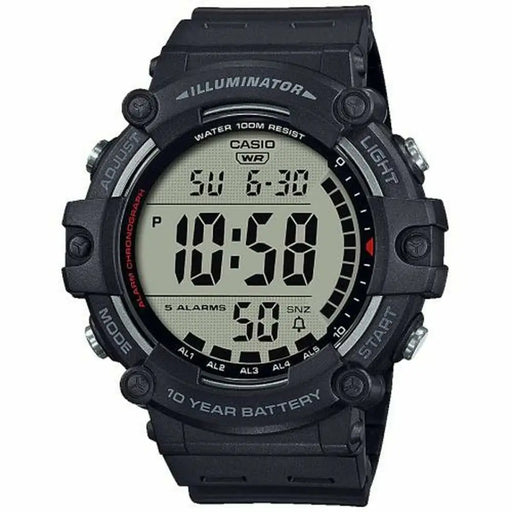 Men’s Watch Casio AE-1500WH-1AVEF Black - Спортни Гривни<<<Електроника Телефони и таблети<<<Компютри|