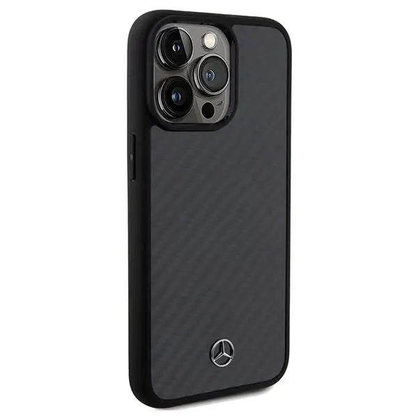 Mercedes Carbon Fiber Dynamic case for iPhone 15 Pro Max - black - Cell phone cases and covers<<<HurtelXML