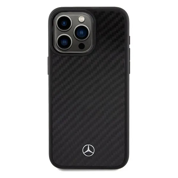 Mercedes Carbon Fiber Dynamic case for iPhone 15 Pro Max - black - Cell phone cases and covers<<<HurtelXML