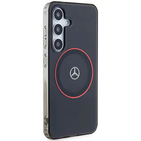 Mercedes Double Layer W Red MagSafe case for Samsung Galaxy S24 - black - Cell phone cases and covers<<<HurtelXML