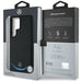Mercedes Leather Contrasted Blue Horizontal Curve MagSafe Case for Samsung Galaxy S25 Ultra - Black - Cell phone cases