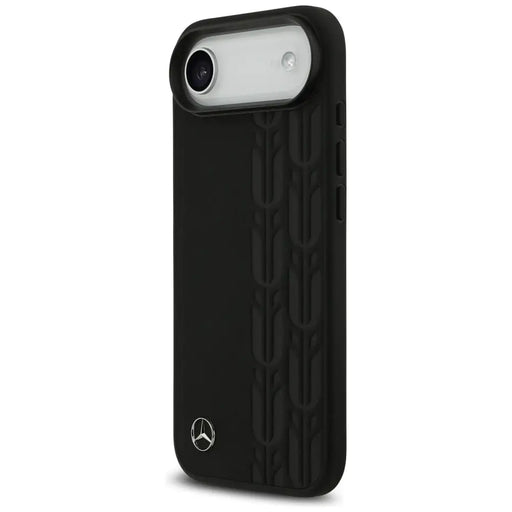 Mercedes Leather Laurel Leaves MagSafe Case for iPhone Air - Black - Cell phone cases and covers<<<HurtelXML
