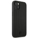 Mercedes Leather Meshed Metal Logo Case for iPhone 13 - Black - Cell phone cases and covers<<<HurtelXML