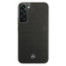 Mercedes Leather Stars Pattern Case for Samsung Galaxy S22+ - Black - Cell phone cases and covers<<<HurtelXML
