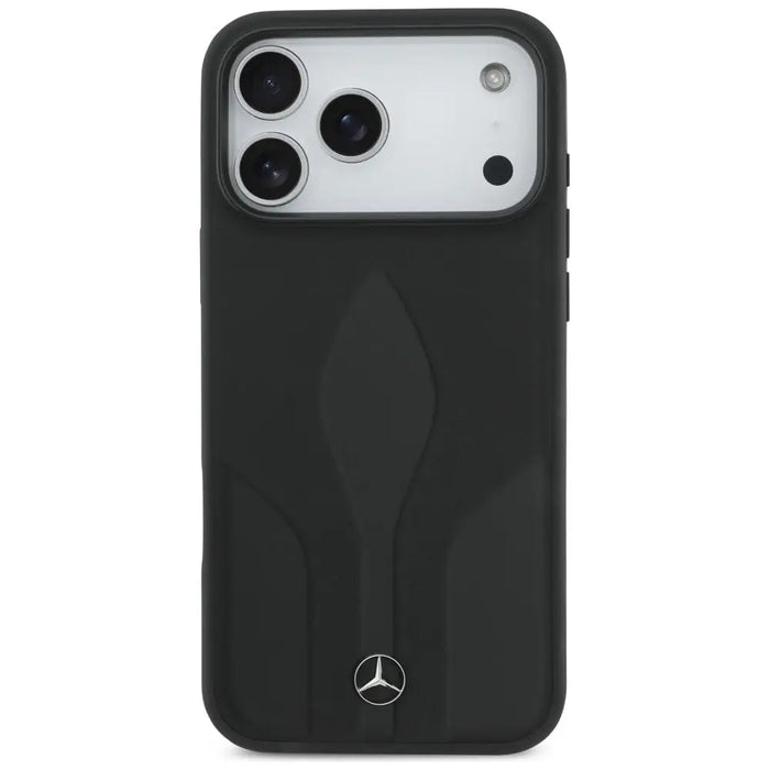 Mercedes Leather The Move MagSafe Case for iPhone 17 Pro Max - Black - Cell phone cases and covers<<<HurtelXML