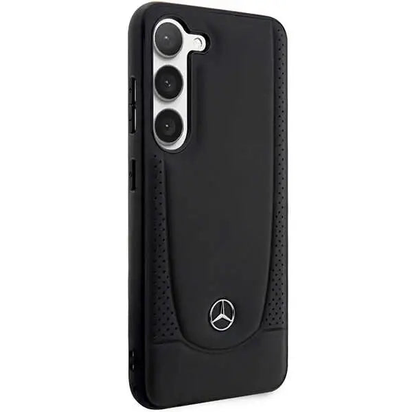 Mercedes Leather Urban case for Samsung Galaxy S23+ - black - Cell phone cases and covers<<<HurtelXML