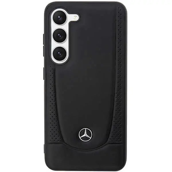 Mercedes Leather Urban case for Samsung Galaxy S23+ - black - Cell phone cases and covers<<<HurtelXML