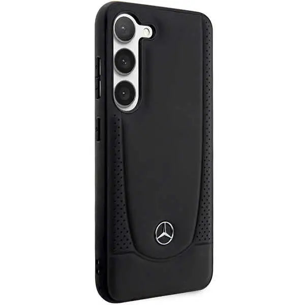 Mercedes Leather Urban case for Samsung Galaxy S23 - black - Cell phone cases and covers<<<HurtelXML