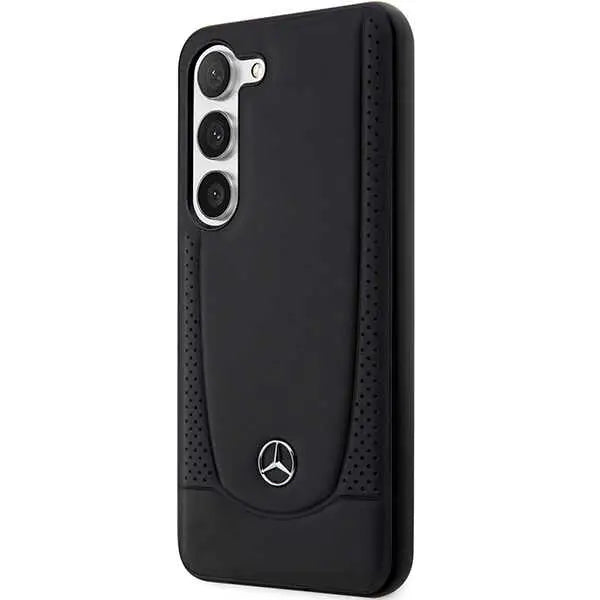 Mercedes Leather Urban case for Samsung Galaxy S23 - black - Cell phone cases and covers<<<HurtelXML