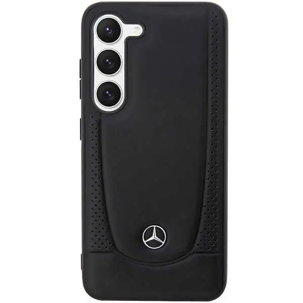 Mercedes Leather Urban case for Samsung Galaxy S23 FE - black - Cell phone cases and covers<<<HurtelXML