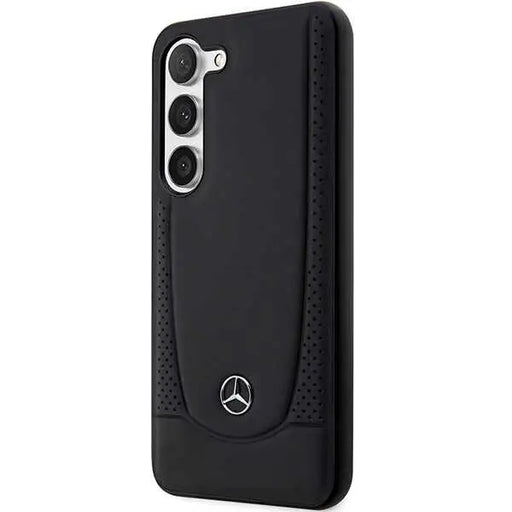 Mercedes Leather Urban case for Samsung Galaxy S23 FE - black - Cell phone cases and covers<<<HurtelXML