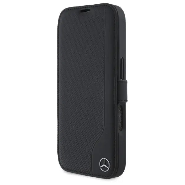 Mercedes Leather Wood Imitation iPhone 16 Case - Black - Cell phone cases and covers<<<HurtelXML