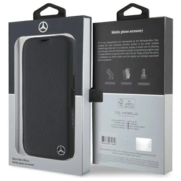 Mercedes Leather Wood Imitation iPhone 16 Case - Black - Cell phone cases and covers<<<HurtelXML