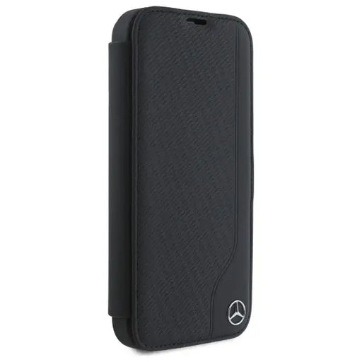 Mercedes Leather Wood Imitation iPhone 16 Pro Max Case - Black - Cell phone cases and covers<<<HurtelXML