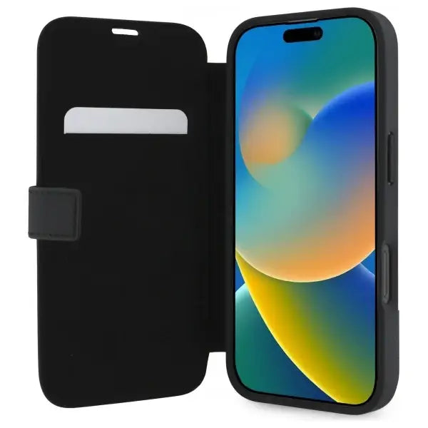 Mercedes Leather Wood Imitation iPhone 16 Pro Max Case - Black - Cell phone cases and covers<<<HurtelXML