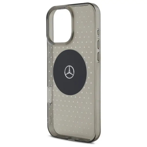Mercedes MB Case Star Pattern for iPhone 16 Pro - Black - Cell phone cases and covers<<<HurtelXML