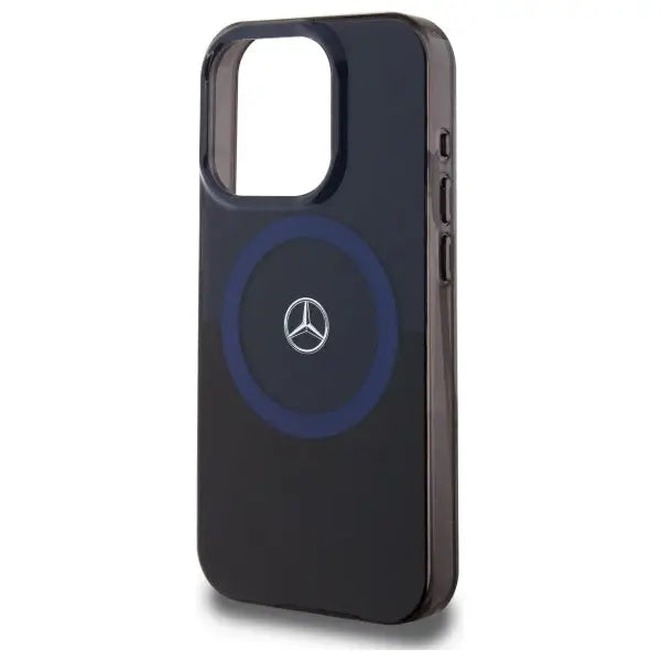 Mercedes MB Double Layer BiColor MagSafe Case for iPhone 16 Pro Max - Blue - Cell phone cases and covers<<<HurtelXML