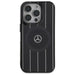 Mercedes MB Double Layer Crossed Lines MagSafe Case for iPhone 16 Pro Max - Black - Cell phone cases
