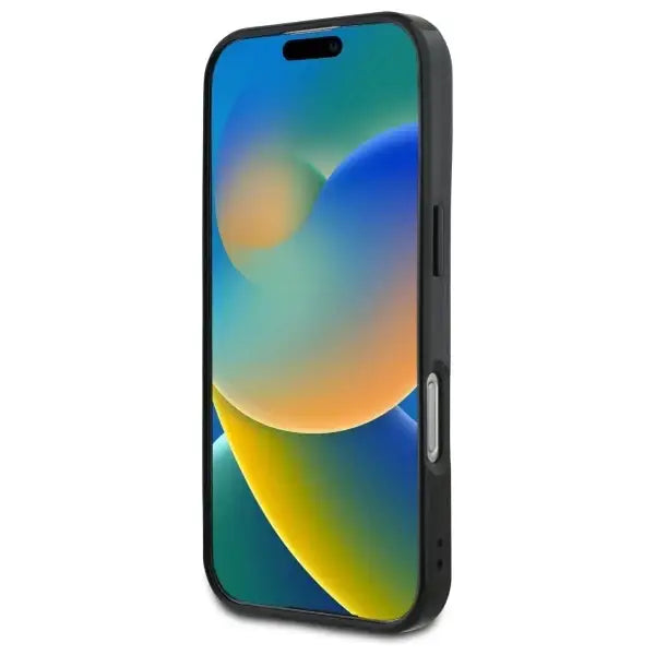 Mercedes MB Double Layer Crossed Lines MagSafe Case for iPhone 16 Pro Max - Black - Cell phone cases