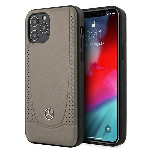Mercedes MEHCP12LARMBR iPhone 12 Pro Max 6,7’’ brązowy/brown hardcase Urban Line - Cell phone cases