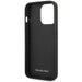 Mercedes MEHCP14L8ROLR iPhone 14 Pro 6.1’’ black/black hardcase Leather Wave Pattern - Cell phone cases
