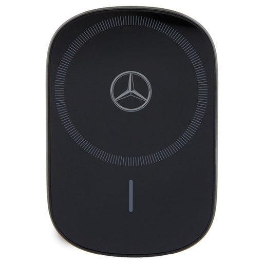 Mercedes MEWCCGSLK 15W induction holder for air vent/glass black/black Silver Stars MagSafe - Cell phone