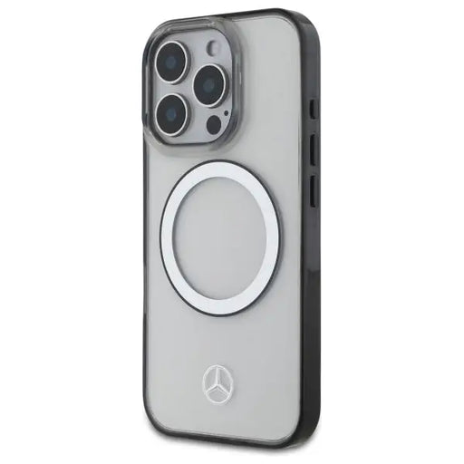 Mercedes Printed Logo MagSafe Case for iPhone 16 Pro - Clear - Cell phone cases and covers<<<HurtelXML